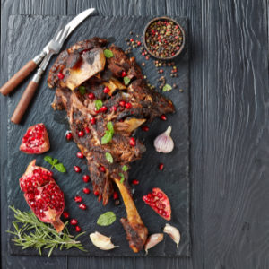 Slow Roasted Shoulder of Lamb
